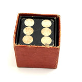 Graphically Satisfying Japanese Paper Dice Set, c. 1920s-30s