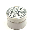 Not Perfect But Still Excellent Antique Danson's Eye Salve Apothecary Jar