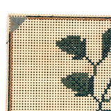 Be Happy Forever, Very Sweet 19th Century Punch Paper Embroidery