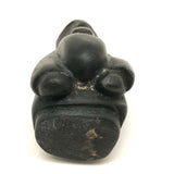 Small Inuit Carved Stone Weary Parent and Child