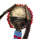 Wonderful Early-Mid 20th Century Sioux Beaded Figural Child's Rattle