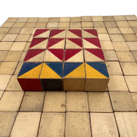 Super Luxurious Set of 160(+) Old Color Cubes with Best Painterly Creamy Whites