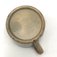 A (Much Loved) Token of Love, Scarce Early (1820s) Creamware Child's Mug with Sweet Old Repairs