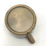 A (Much Loved) Token of Love, Scarce Early (1820s) Creamware Child's Mug with Sweet Old Repairs
