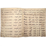SOLD Divide Your Portion Among the Poor, Nancy Crouses's 1830-31 Short but Great Penmanship Notebook