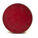 Huge Painted Red FLOUR Tin with Excellent Lettering