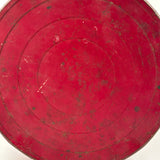 Huge Painted Red FLOUR Tin with Excellent Lettering