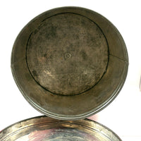 Huge Painted Red FLOUR Tin with Excellent Lettering
