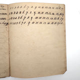 SOLD Divide Your Portion Among the Poor, Nancy Crouses's 1830-31 Short but Great Penmanship Notebook