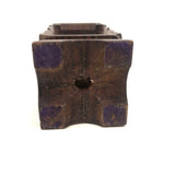 Lovely Old Carved Folk Art Whimsy with Resting Spot for Ball and Pyramid Shaped Top