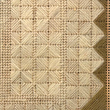 Lovely 1830 Needlepoint of Parrot on Branch with Monogram in Early Frame