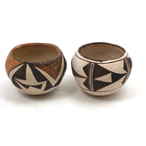 Lovely Pair of Small c. 1920s-40s Acoma Pots