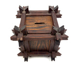 Striking Old Still Bank with Crown of Thorns Corners