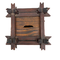 Striking Old Still Bank with Crown of Thorns Corners