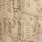 Peter Crouse's Beautiful and Resonant 1831-32 Penmanship Notebook, Oppenheim, NY