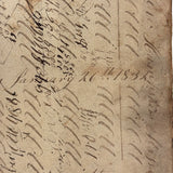 Peter Crouse's Beautiful and Resonant 1831-32 Penmanship Notebook, Oppenheim, NY