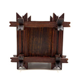 Striking Old Still Bank with Crown of Thorns Corners