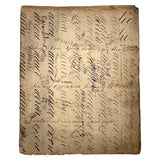 Peter Crouse's Beautiful and Resonant 1831-32 Penmanship Notebook, Oppenheim, NY
