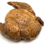Excellent Hand-sculpted Pottery Roasted Chicken with Ultra Realistic Glazing