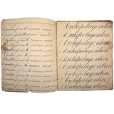 Peter Crouse's Beautiful and Resonant 1831-32 Penmanship Notebook, Oppenheim, NY