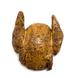 Excellent Hand-sculpted Pottery Roasted Chicken with Ultra Realistic Glazing