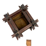 Striking Old Still Bank with Crown of Thorns Corners