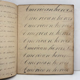 Peter Crouse's Beautiful and Resonant 1831-32 Penmanship Notebook, Oppenheim, NY