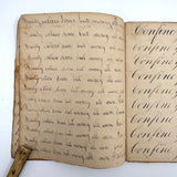 Peter Crouse's Beautiful and Resonant 1831-32 Penmanship Notebook, Oppenheim, NY