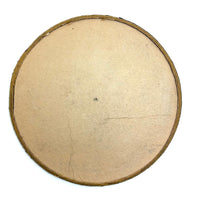 Set of Three Hand-lettered Paper over Cardboard Tube Ends from Architectural Drawing Sets