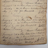 Peter Crouse's Beautiful and Resonant 1831-32 Penmanship Notebook, Oppenheim, NY