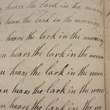 Peter Crouse's Beautiful and Resonant 1831-32 Penmanship Notebook, Oppenheim, NY