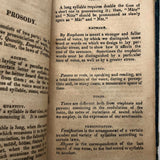 Rachel B. Walton's 1826 Grammar Book with Inscribed Plate and Two Handmade Rewards of Merit