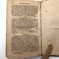 Rachel B. Walton's 1826 Grammar Book with Inscribed Plate and Two Handmade Rewards of Merit