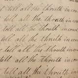 Peter Crouse's Beautiful and Resonant 1831-32 Penmanship Notebook, Oppenheim, NY