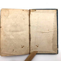 Rachel B. Walton's 1826 Grammar Book with Inscribed Plate and Two Handmade Rewards of Merit