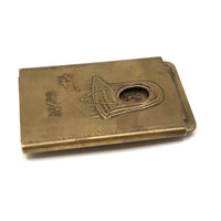Nun to Nude, Amazing 1915 Coca Cola Brass Belt Buckle