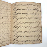 Peter Crouse's Beautiful and Resonant 1831-32 Penmanship Notebook, Oppenheim, NY