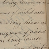 Peter Crouse's Beautiful and Resonant 1831-32 Penmanship Notebook, Oppenheim, NY