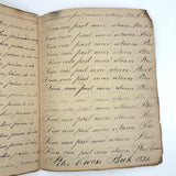 Peter Crouse's Beautiful and Resonant 1831-32 Penmanship Notebook, Oppenheim, NY