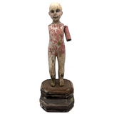 Surreal Feeling Antique Santos in Pink Paint