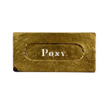 (Dreaming of a) PONY - Iconic Feeling, Perfect Little Antique Golden Brass Stencil
