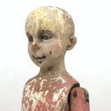 Surreal Feeling Antique Santos in Pink Paint