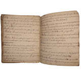Peter Crouse's Beautiful and Resonant 1831-32 Penmanship Notebook, Oppenheim, NY