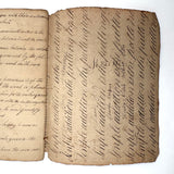 Peter Crouse's Beautiful and Resonant 1831-32 Penmanship Notebook, Oppenheim, NY