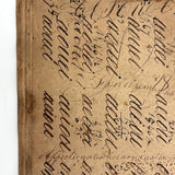 Peter Crouse's Beautiful and Resonant 1831-32 Penmanship Notebook, Oppenheim, NY