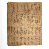 Peter Crouse's Beautiful and Resonant 1831-32 Penmanship Notebook, Oppenheim, NY