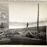 Alone in the Aftermath, Existential Feeling 1953 Snapshot, Athol, MA