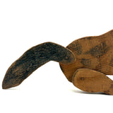 Super Sweet, Very Naive Old Spotted, Jointed Wooden Toy Horse