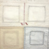 Super Crisp Antique Monogrammed Sewing Sampler: Patching, Seams, Stitches, Fasteners