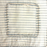 Super Crisp Antique Monogrammed Sewing Sampler: Patching, Seams, Stitches, Fasteners